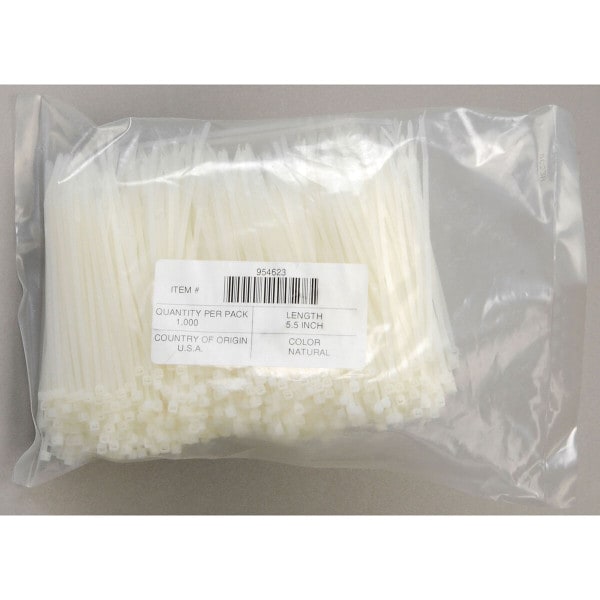 Main product image for Cable Ties 5-1/2" Natural 1000 Pcs. 089-044